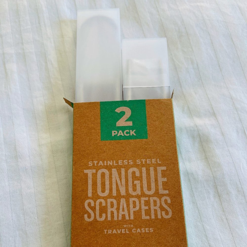 METALLIC TONGUE SCRAPERS